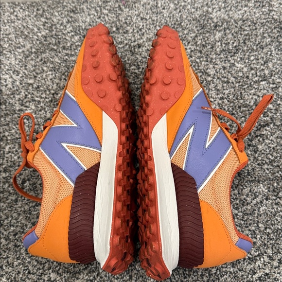 Figs New Balance Orange Athletic Workout Activewear Sneakers Unisex W 10.5/M 9 - Picture 8 of 10